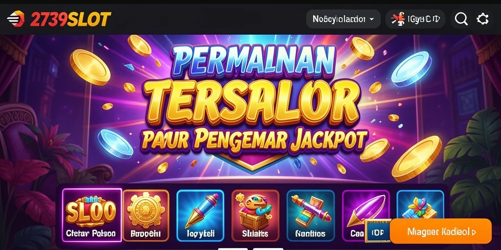 Tampilan gameplay Slot 2739SLOT yang menarik dan mengasyikkan.
