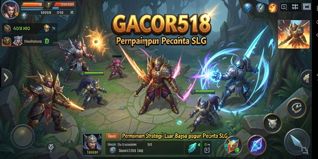 Tampilan gameplay dari GACOR518 yang menarik dan strategis.