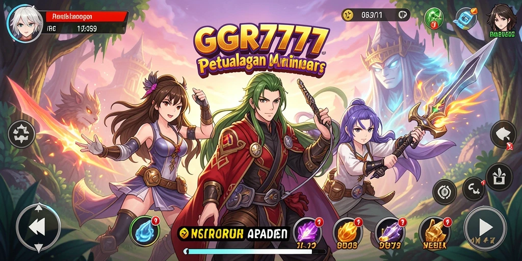 Tampilan gameplay anime GGR7777 yang menakjubkan.