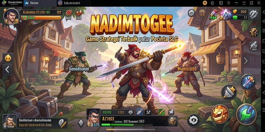Tampilan gameplay seru di dalam NADIMTOGEL.