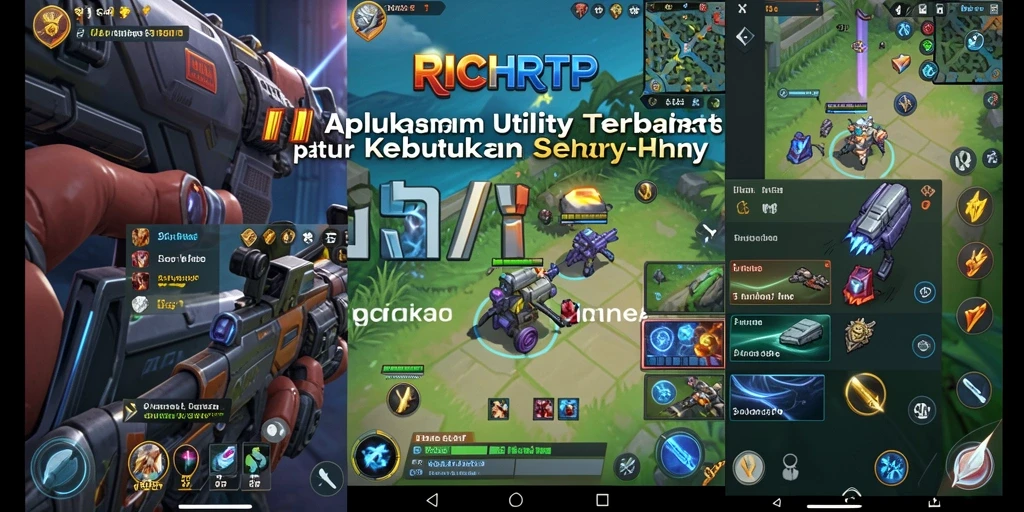 Tampilan antarmuka RICHRTP yang intuitif dan menarik.