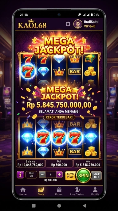 Fitur unggulan yang ditawarkan oleh aplikasi kaol68.